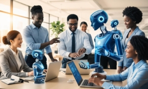 Descubra como a inteligência artificial está transformando silenciosamente o mercado de trabalho. Aprenda a se adaptar! 6barra8-acre-correio68-ia-trabalho