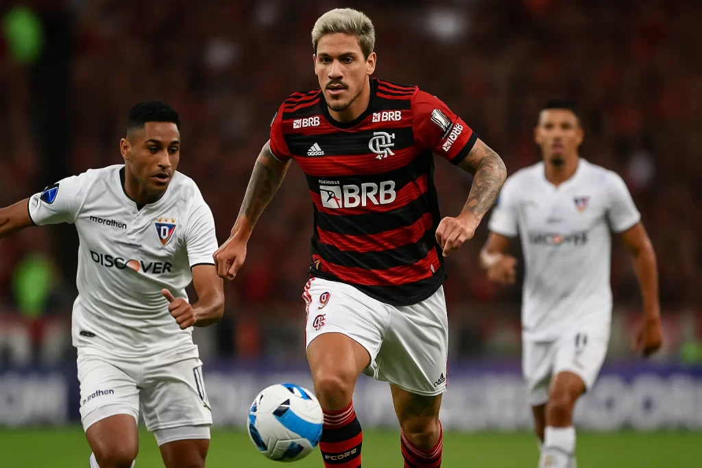 Com gols de Léo Ortiz e Luiz Araújo, Flamengo garante triunfo no Maracanã e depende apenas de si para avançar às oitavas