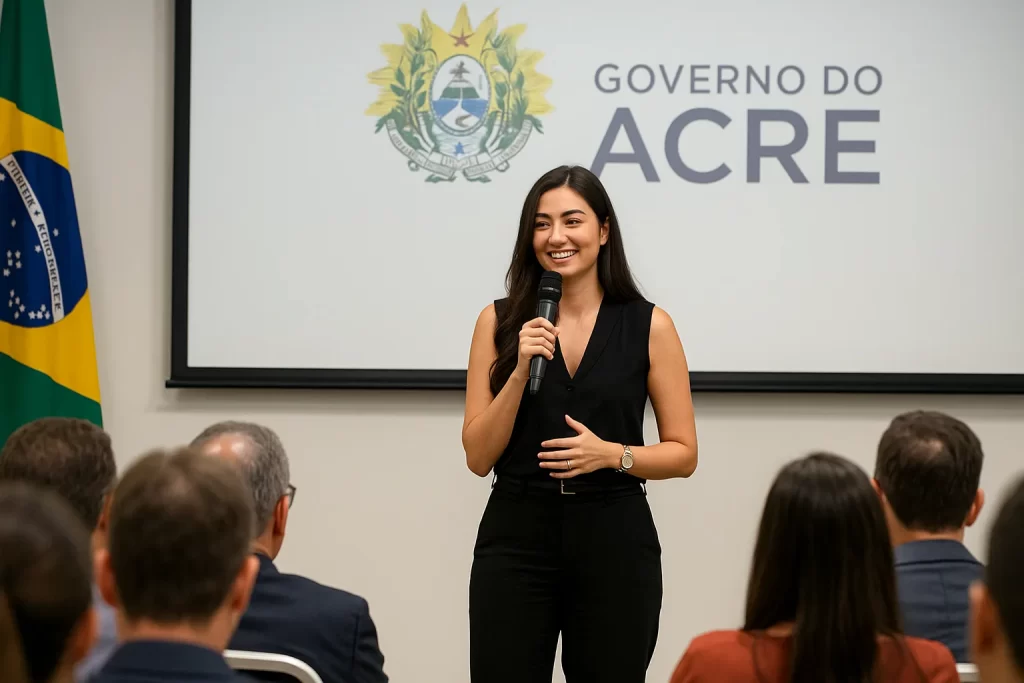 IMPERDÍVEL: Jornalista Mari Palma participará de Prêmio de Comunicação no Acre