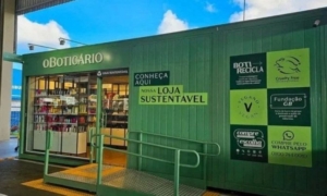 Sustentabilidade: O Boticário inaugura 1ª loja do Acre feita de plástico reciclado - e o modelo já conquistou o Brasil!