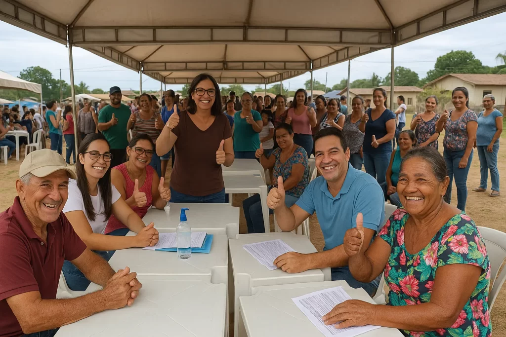 MP NA COMUNIDADE: Moradores de Acrelândia são surpreendidos por mutirão de cidadania e serviços gratuitos