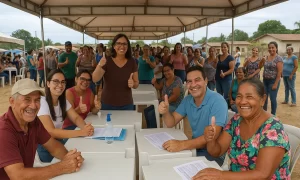 MP NA COMUNIDADE: Moradores de Acrelândia são surpreendidos por mutirão de cidadania e serviços gratuitos