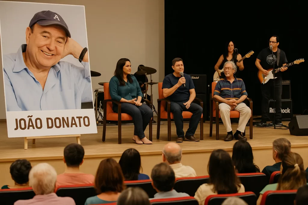 Painel sobre João Donato e show da banda Retrô Rock marcaram o encerramento da 23ª Semana Nacional de Museus no MPA