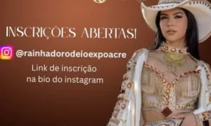 Expoacre 2025: Inscrições Abertas para o Concurso Rainha do Rodeio Participe e Brilhe na Maior Feira Agropecuária do Acre!