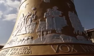 VOX PATRIS: O Maior Sino que Badala do Mundo no Novo Santuário do Divino Pai Eterno