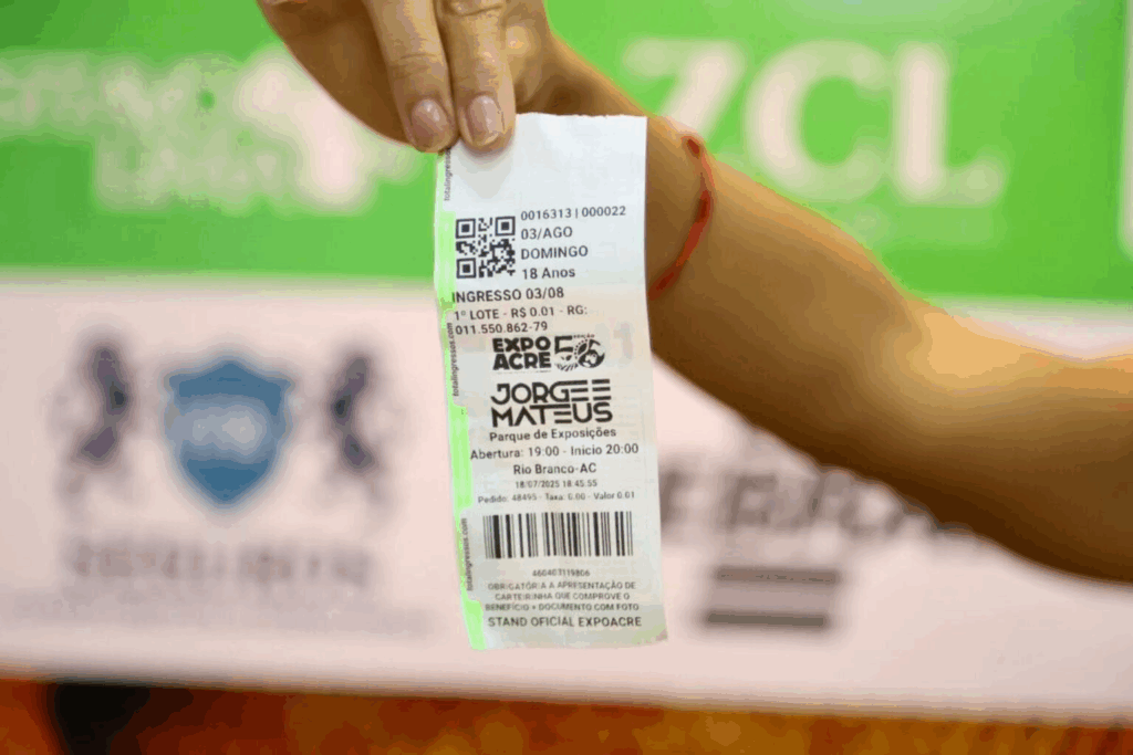 PROIBIDO: Expoacre 2025 Governo do Acre Alerta para a Venda de Ingressos o Comércio é Ilegal