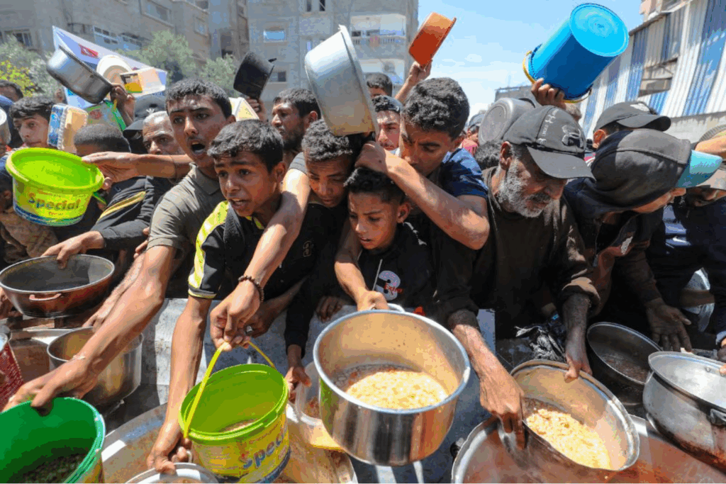 URGENTE:Trabalhadores Humanitários Passam Fome em Gaza Junto à População