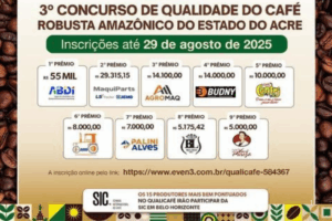 INSCRIÇÕES: Concurso Qualicafé 2025 e o Desafio do Melhor Robusta Acreano