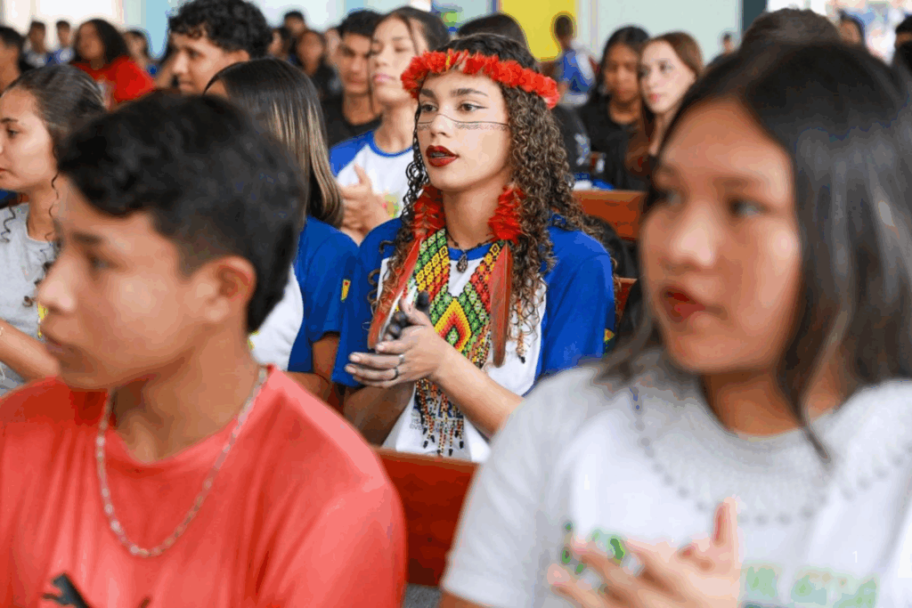 INCENTIVO: ALEAC Realiza o Projeto Redação Nota Mil com Participação Inédita de Escola Indígena em Mâncio Lima