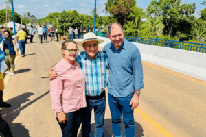INVESTIMENTO: Inauguração da Ponte sobre o Igarapé Redenção, no Quilômetro 6 da Estrada Jarbas Passarinho