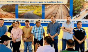 INVESTIMENTO: Inauguração da Ponte sobre o Igarapé Redenção, no Quilômetro 6 da Estrada Jarbas Passarinho