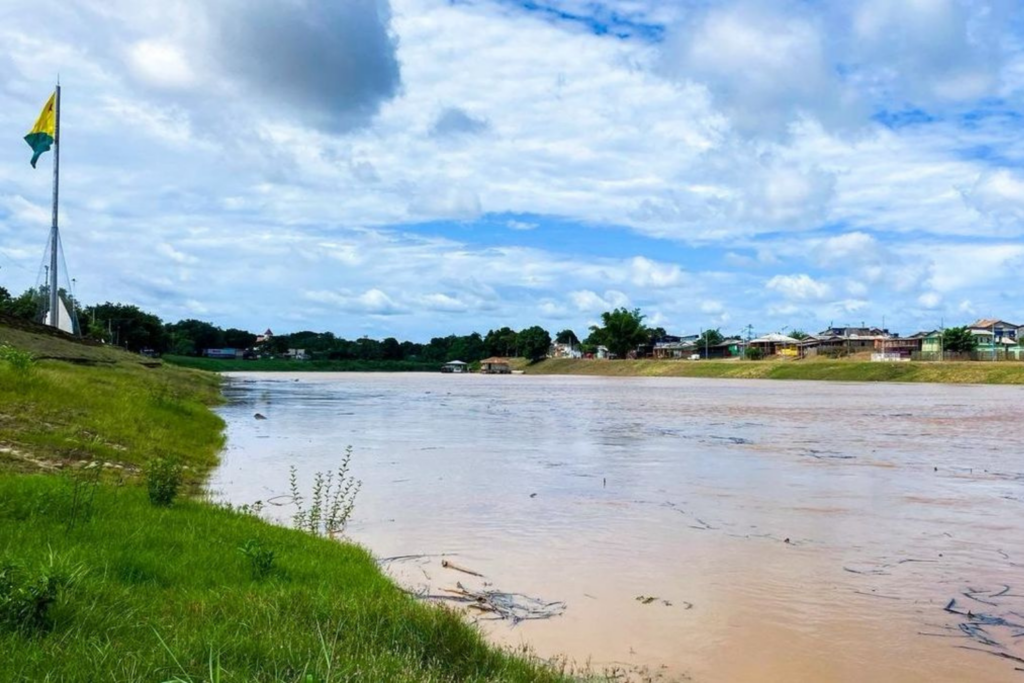ALERTA: Nível do Rio Acre se Aproxima da Cota de Alerta pela 2ª vez em Menos de 1 Mês em Rio Branco