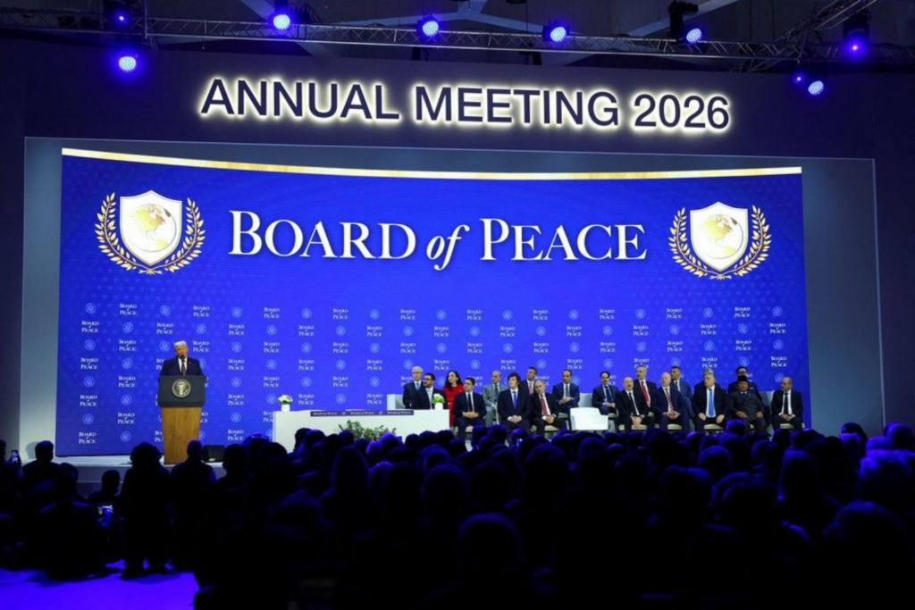 OFICIAL: Trump Lança Oficialmente ‘Conselho da Paz’ em Davos e Critica ONU