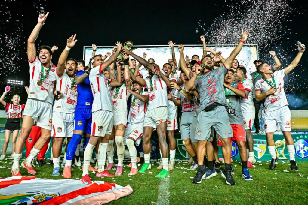 INÉDITO: Santa Cruz-AC Faz História e Conquista Título Acreano em Estreia na Elite
