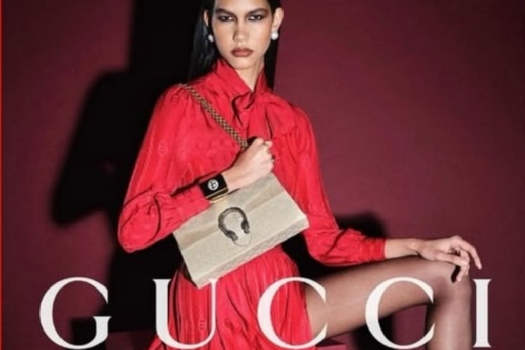 DIVERSIDADE: Modelo Indígena Brasileira Conquista Campanha Global da Gucci e Ganha Destaque Internacional