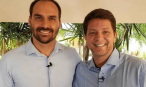 VIAGEM: Eduardo Bolsonaro e Mário Frias estão no Oriente Médio em meio à Crise Envolvendo Flávio Bolsonaro e Daniel Vorcaro