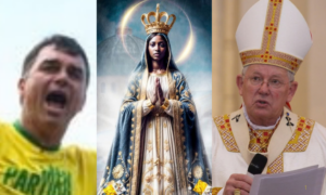 GUERRA SANTA: Flávio Bolsonaro Acusa CNBB de Fake News Sobre Nossa Senhora Aparecida; Bispos Reagem ao Ataque