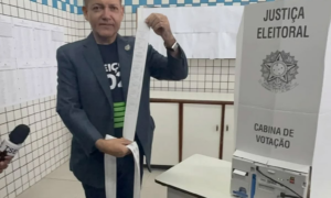 URNA: Nunes Marques Acompanha Emissão da Zerésima Antes do Início da Votação Neste Domingo