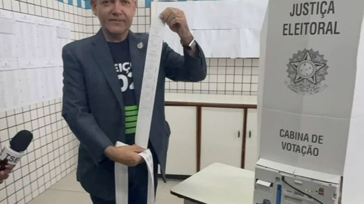 URNA: Nunes Marques Acompanha Emissão da Zerésima Antes do Início da Votação Neste Domingo
